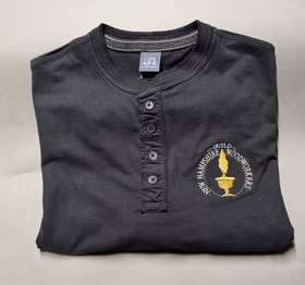 Long-Sleeve Henley Jersey